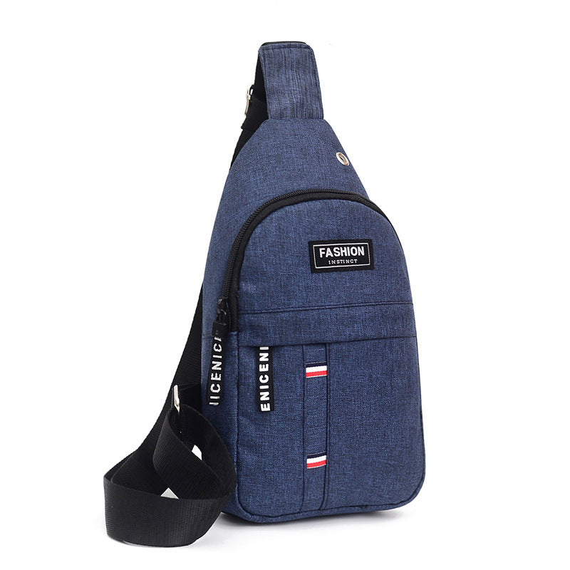 Sac de poitrine pour hommes Sports Messenger Sac à bandoulière