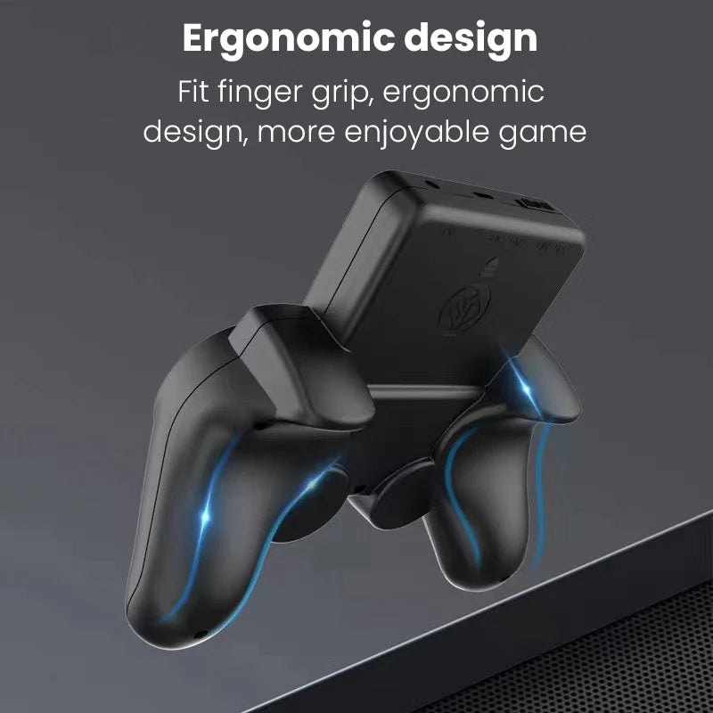 S10 Console de jeux vidéo rétro pour les jeux de télévision Manette sans fil Bâton de jeu Portable Double poignée sans fil Bâton de jeu Xmax Cadeaux