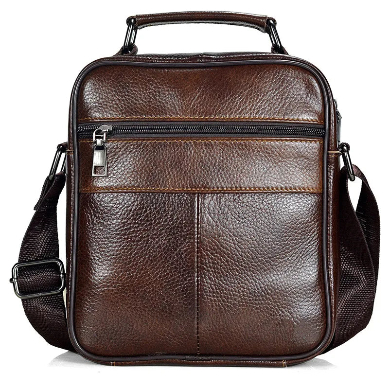 Hot Fashion Hommes Messenger Sacs En Cuir Véritable Sacs À Main Pour Homme Marque De Luxe Mâle Bandoulière Sac pour Mini Pad Garçon Sac À Bandoulière