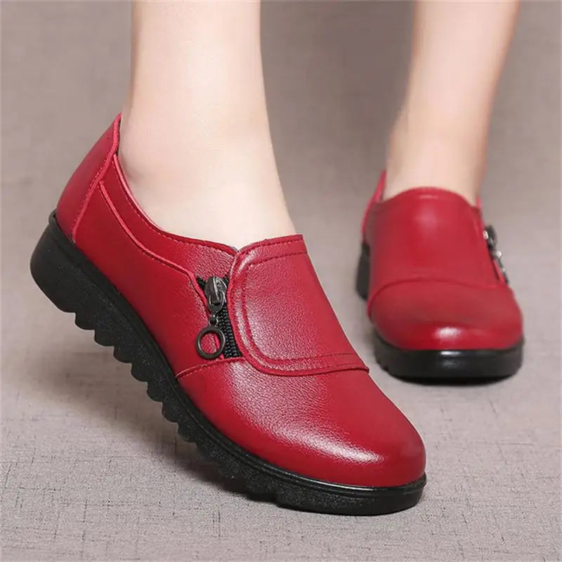 BEYARNE nouvelle arrivée femmes appartements mode ballerines en cuir véritable chaussures femme mocassins slip-on chaussures sapatos femininos