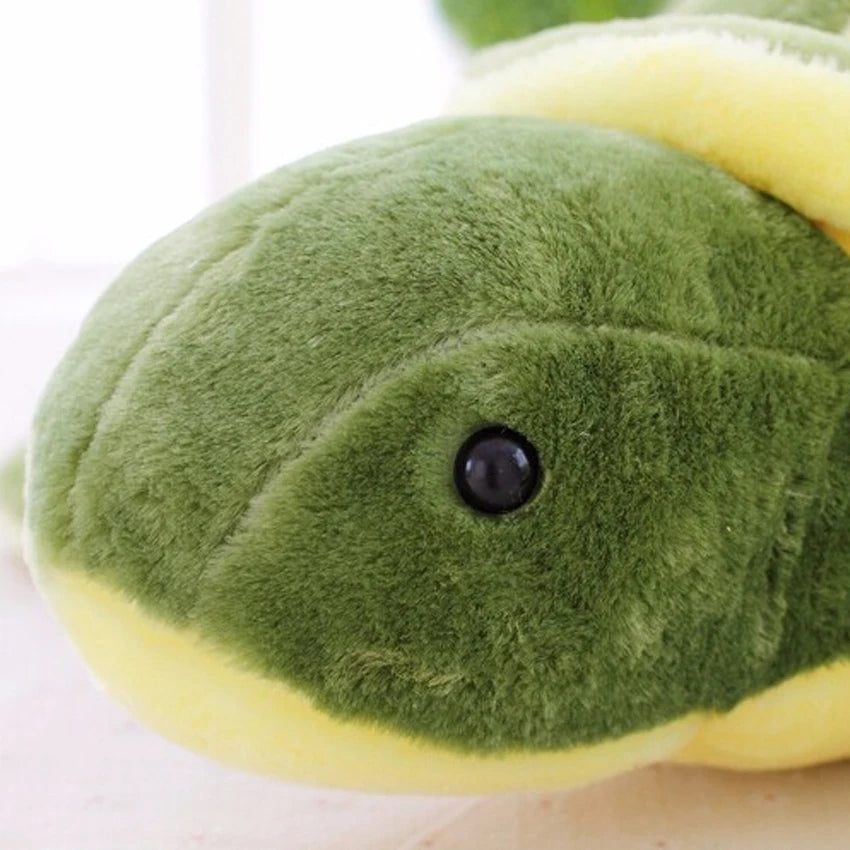 35/45/55cm Peluche Tortue Jouet Mignon Tortue En Peluche Oreiller Doté D’un Coussin Doté D’un Personnel Pour Les Filles Cadeau De Jour De Vanlentine