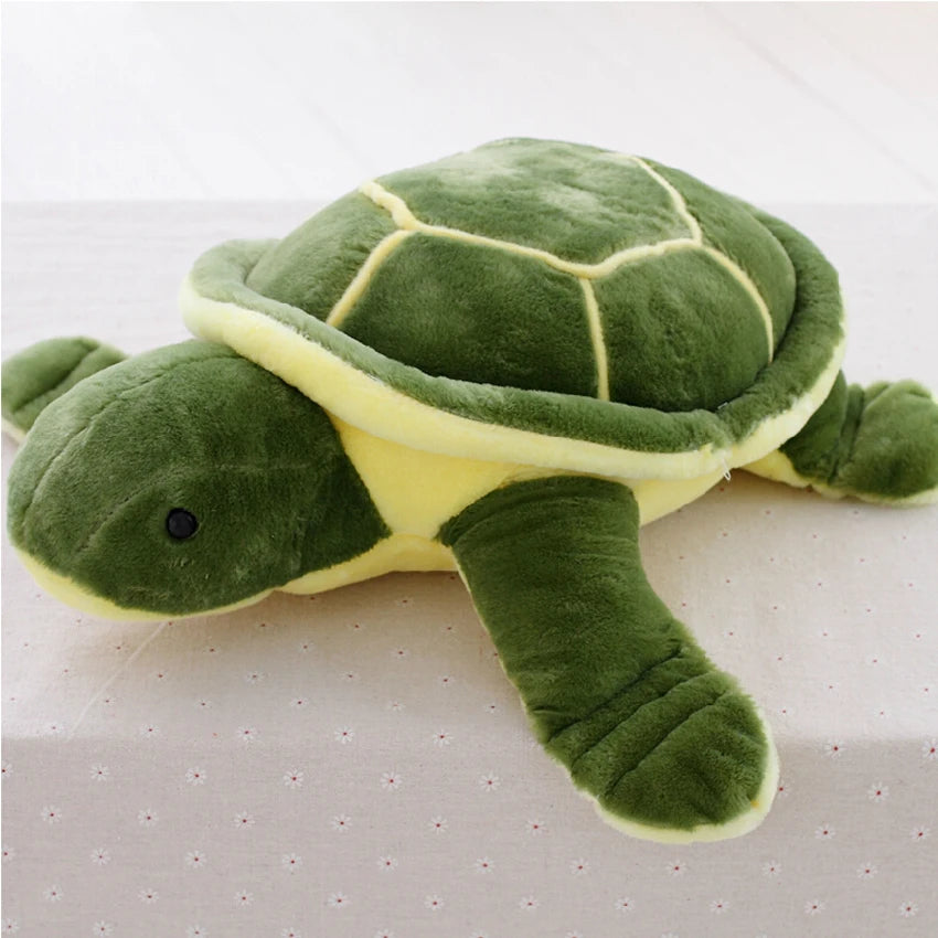 35/45/55cm Peluche Tortue Jouet Mignon Tortue En Peluche Oreiller Doté D’un Coussin Doté D’un Personnel Pour Les Filles Cadeau De Jour De Vanlentine