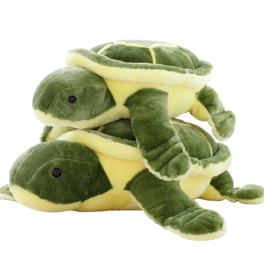 35/45/55cm Peluche Tortue Jouet Mignon Tortue En Peluche Oreiller Doté D’un Coussin Doté D’un Personnel Pour Les Filles Cadeau De Jour De Vanlentine