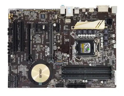 Asus Z170-P Carte mère de bureau Z170 Socket LGA 1151 i7 i5 i3 DDR4 64G M.2 SATA3 USB3.0 USB DVI HDMI ATX