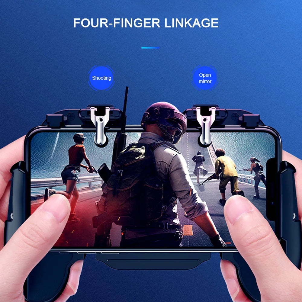 Universal L1R1 Gaming Joystick Gamepad Trigger For Pubg Mobile Fire Button Shooter Mobile Phone PUBG Game Controller