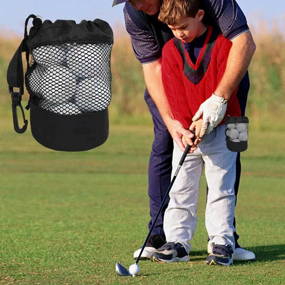 Transporteur De Rangement Pour T-shirts De Golf Fitness Blanchisserie Sport Sacs De Balle De Golf Cordon De Poche De Balle De Golf Conteneur Organisateur Portable