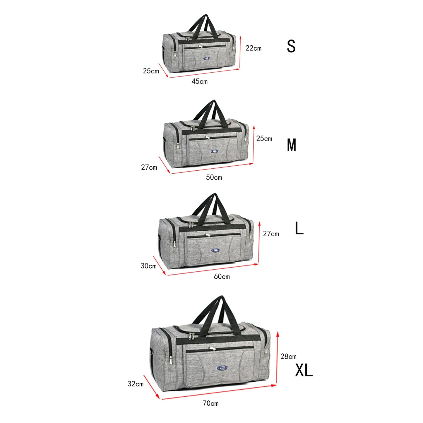 2022 Oxford Imperméable Hommes Sacs De Voyage Bagage À Main Grande Entreprise Grande Capacité Week-end Duffle