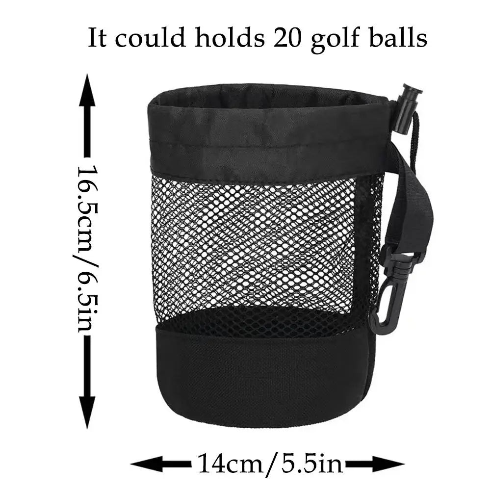 Transporteur De Rangement Pour T-shirts De Golf Fitness Blanchisserie Sport Sacs De Balle De Golf Cordon De Poche De Balle De Golf Conteneur Organisateur Portable