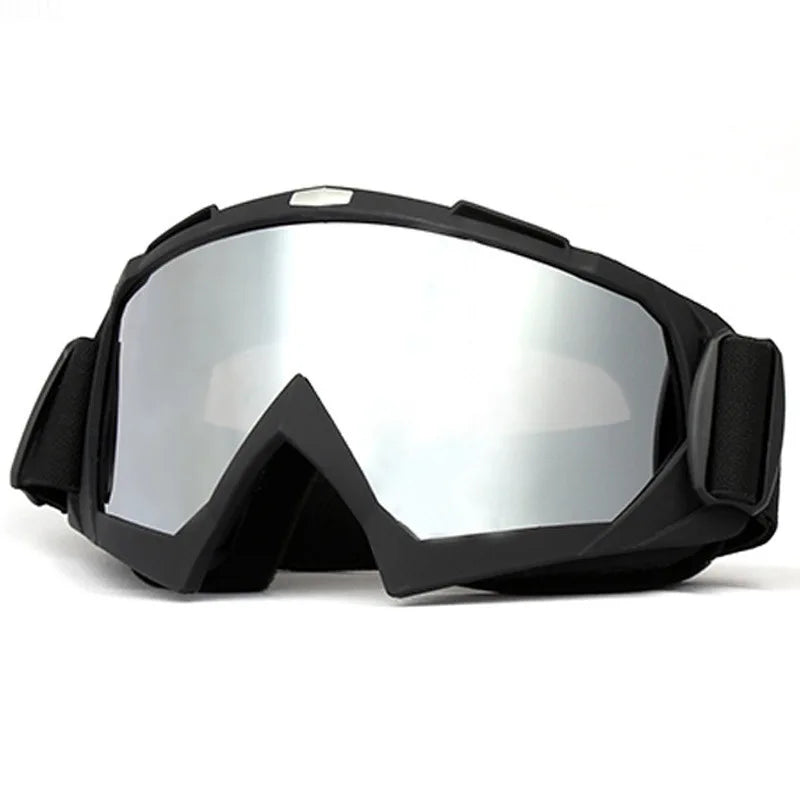 Lunettes De Ski Coupe-Vent Cyclisme Moto Lunettes D’hiver Anti-Buée Snowboard Lunettes De Ski Masque De Ski Tactique Lunettes De Soleil