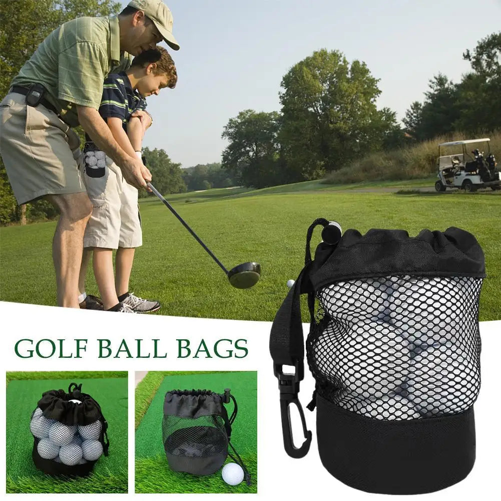 Transporteur De Rangement Pour T-shirts De Golf Fitness Blanchisserie Sport Sacs De Balle De Golf Cordon De Poche De Balle De Golf Conteneur Organisateur Portable