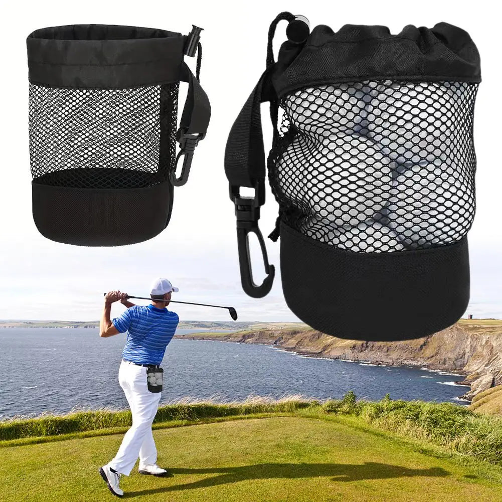 Transporteur De Rangement Pour T-shirts De Golf Fitness Blanchisserie Sport Sacs De Balle De Golf Cordon De Poche De Balle De Golf Conteneur Organisateur Portable